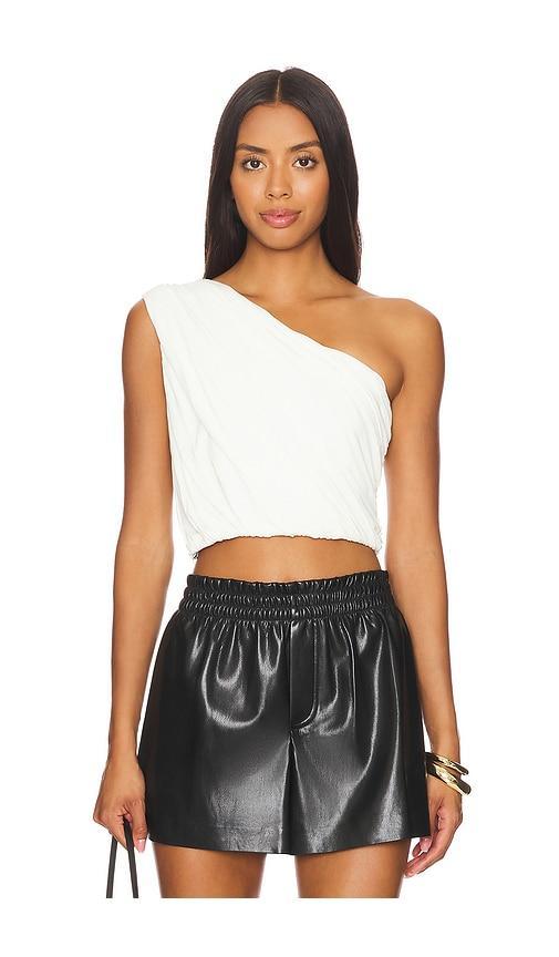 Jeane Draped Cropped Top Product Image