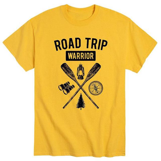 Mens Road Trip Warrior Tee Yellow Product Image