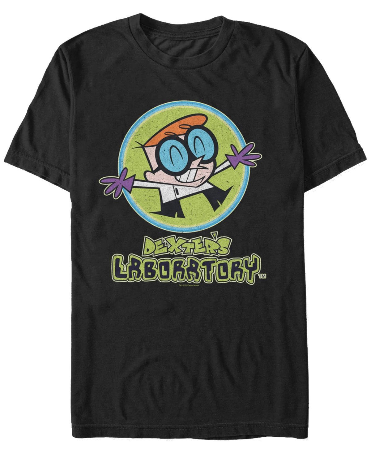 Fifth Sun Mens Dexters Laboratory Happy Scientist Short Sleeve T- shirt Product Image