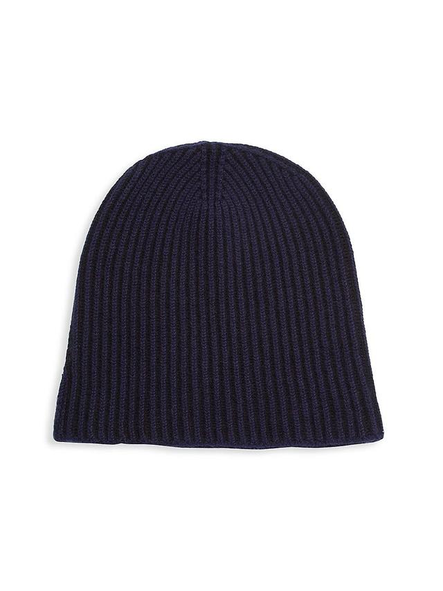 Mens Shadow Rib Cashmere Beanie Product Image