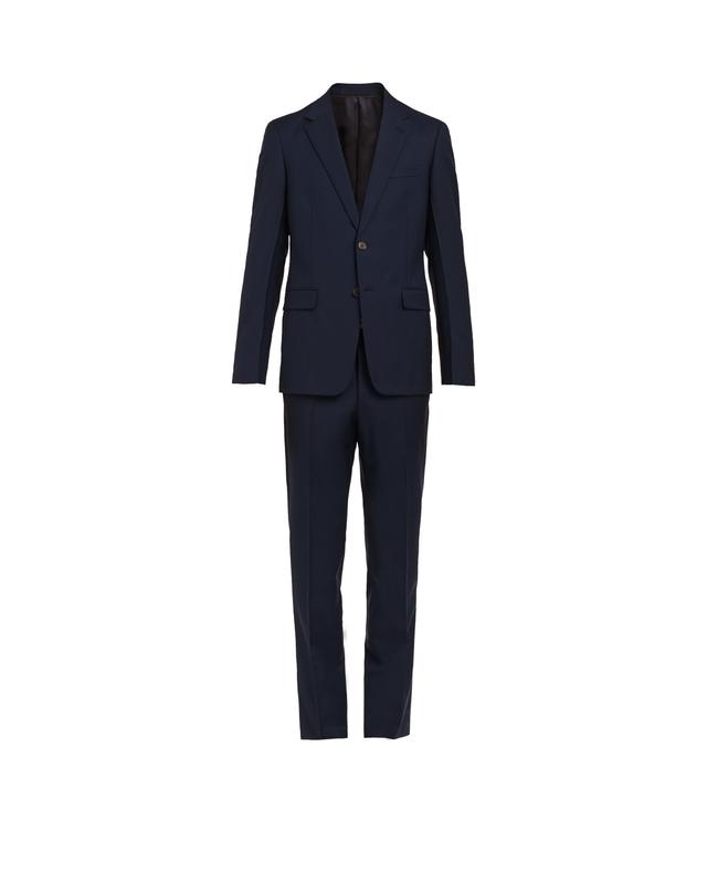 Wool and mohair single-breasted suit Product Image