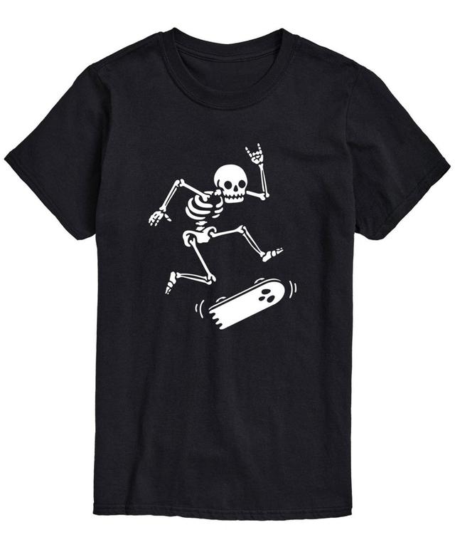 Airwaves Mens Skateboarding Skeleton Classic Fit T-shirt Product Image