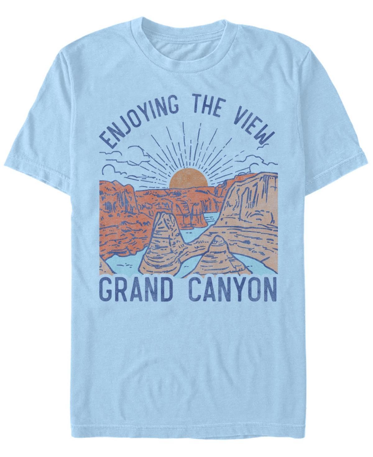 Mens Grand Canyon Enjoy The View Outdoor Destination Tee Light Blue Product Image