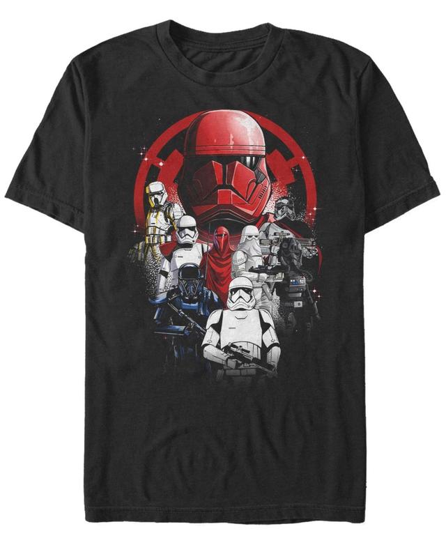 Mens Star Wars Storm Trooper Splatter Graphic Tee Black Product Image