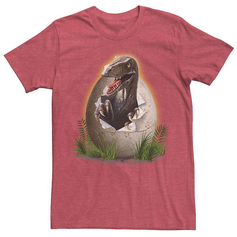 Mens Jurassic Park Raptor Breaking The Egg Graphic Tee Product Image