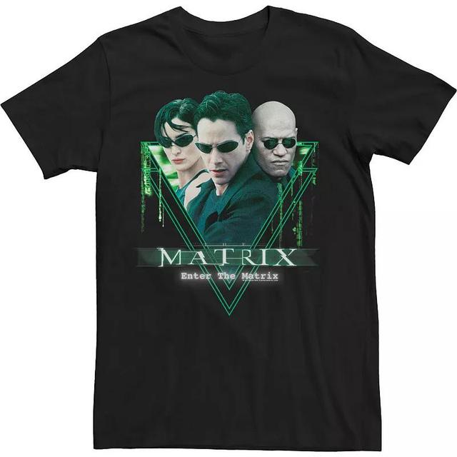 Mens The Matrix Matrix Triangle Group Shot Tee Product Image