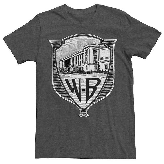 Mens WB The 100 Studio Badge Graphic Tee Grey Heather Product Image