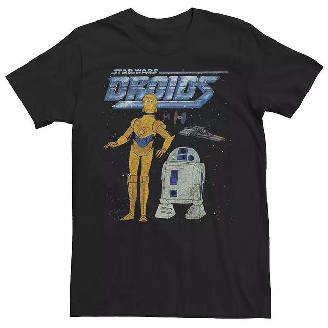 Mens Star Wars Vintage Droids Poster Tee Product Image