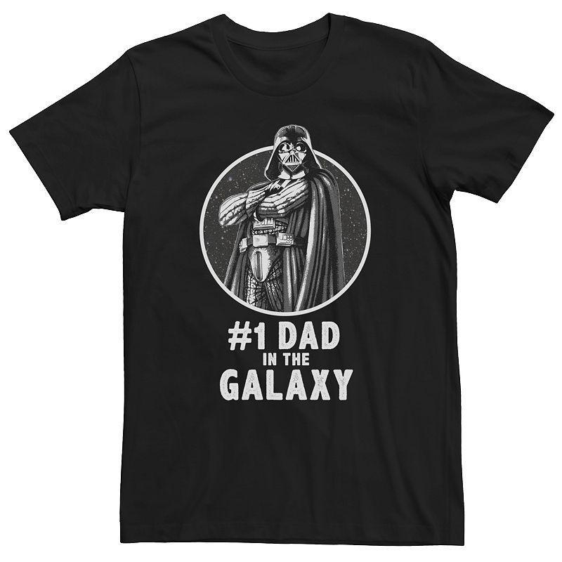 Mens Star Wars Darth Vader #1 Dad In The Galaxy Tee Product Image