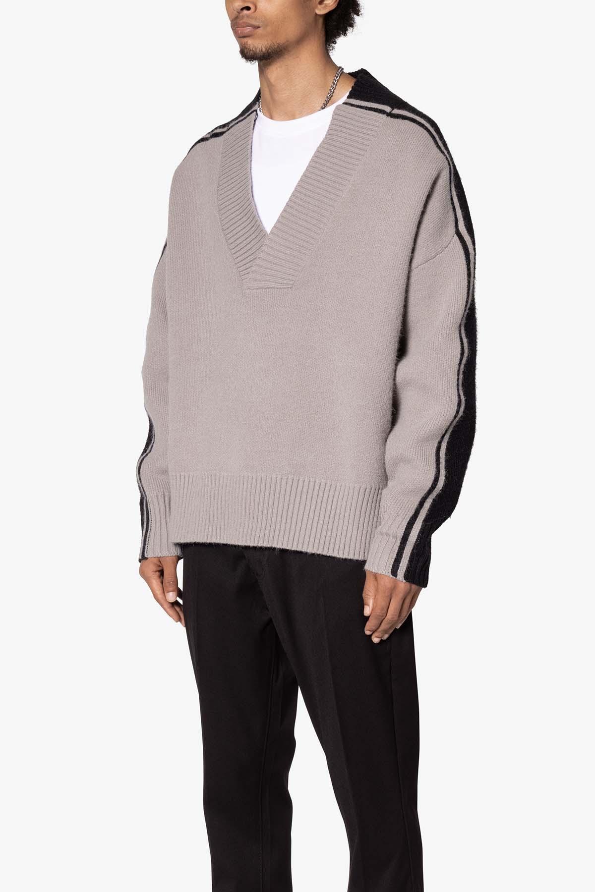 University Sweater - Black/Grey Product Image