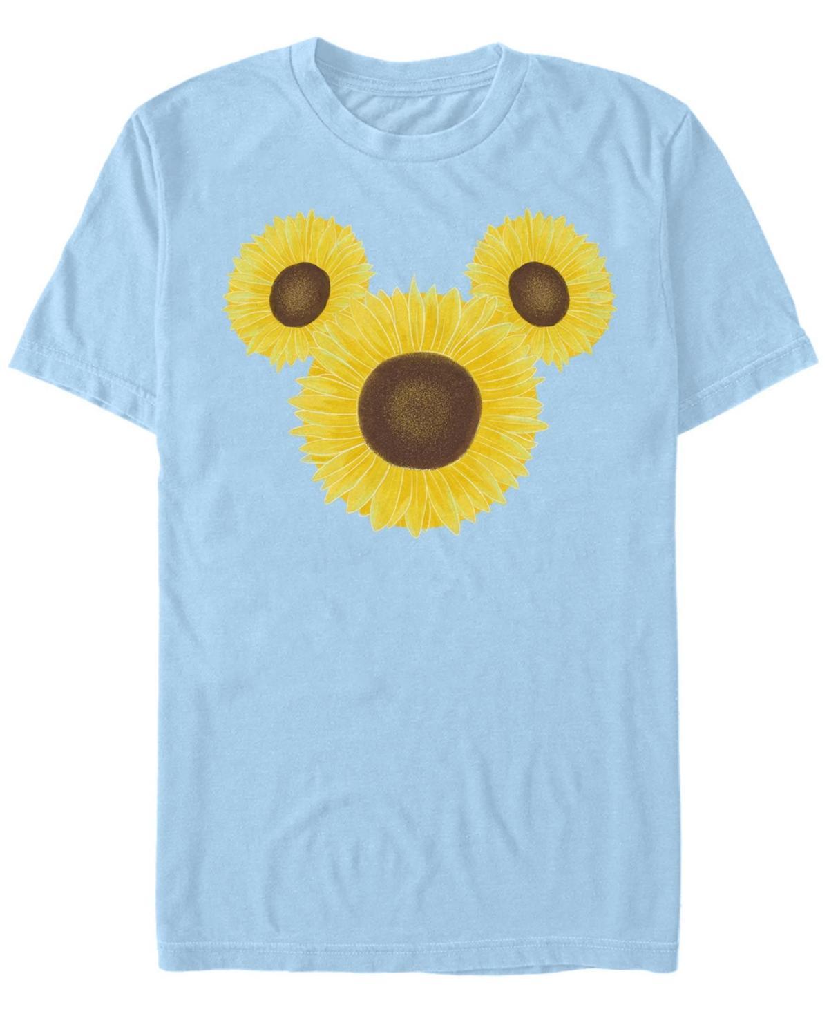 Fifth Sun Mens Mickey Sunflower Short Sleeve Crew T-shirt Product Image