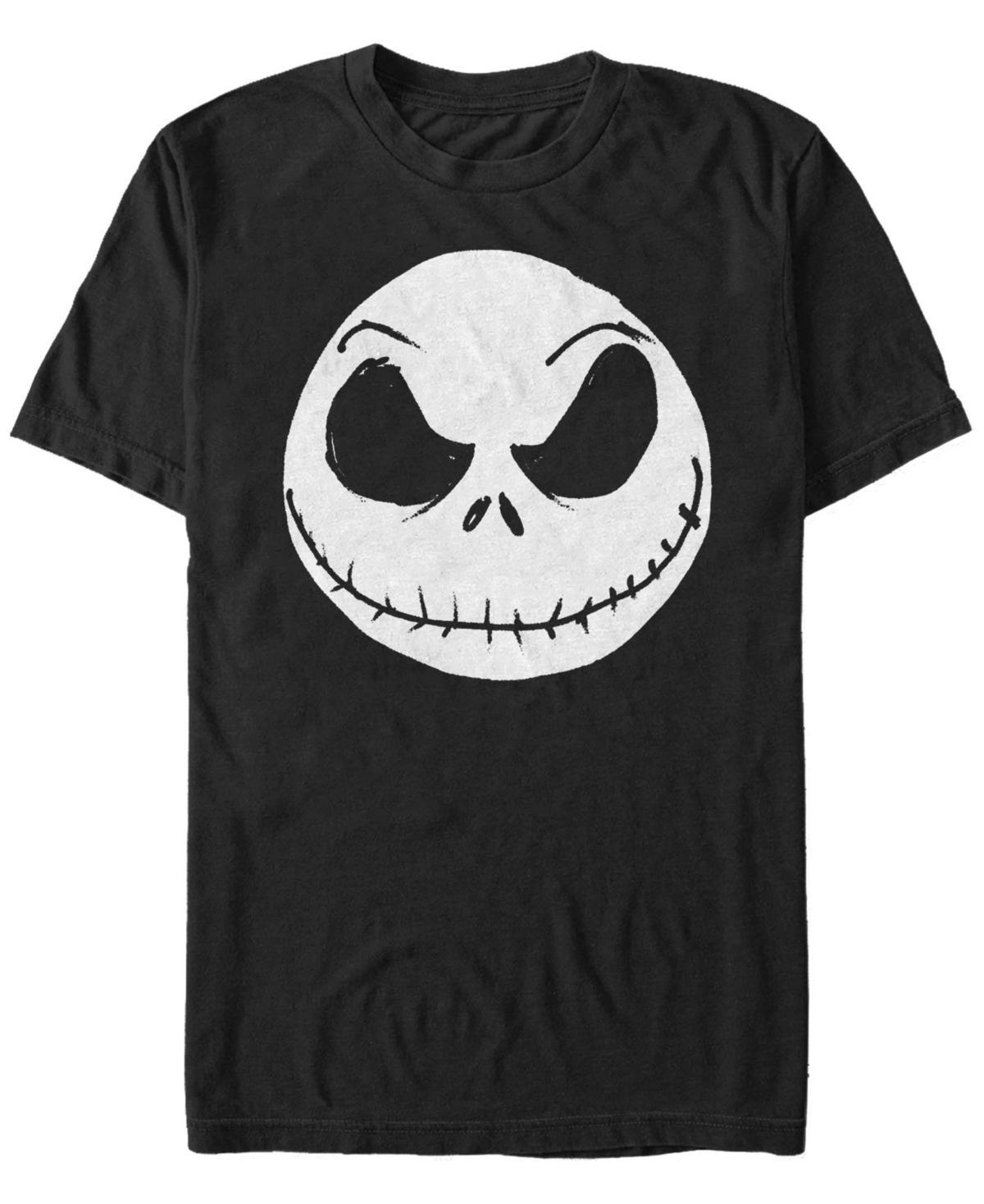 Disneys The Nightmare Before Christmas Jack Skellington Mens Face Tee Product Image