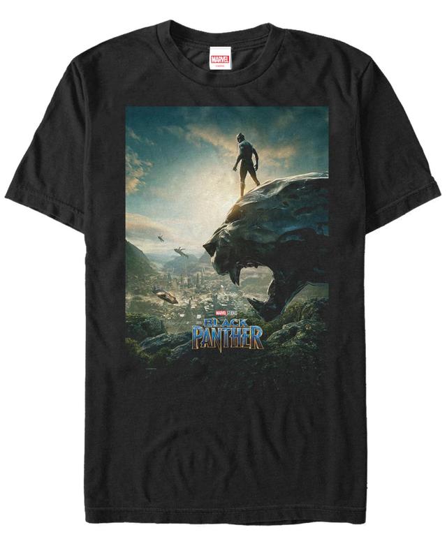 Mens Marvel Panther Overlook Graphic Tee Product Image