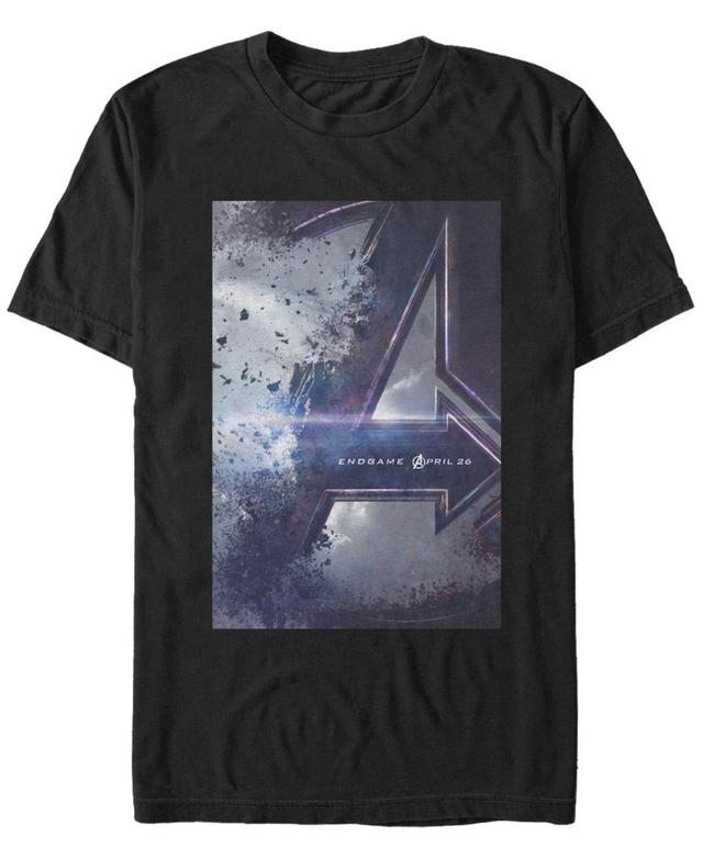 Mens Marvel Endgame Poster Tee Black Product Image