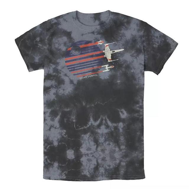 Mens Star Wars A, X, Y-Wing Death Star Flyby Tee, Boys Product Image