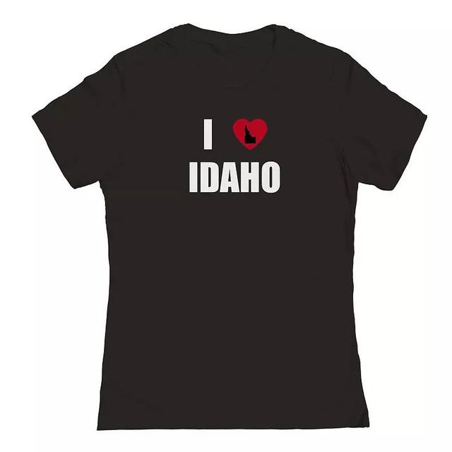 Juniors I Heart Idaho Graphic Tee, Womens Product Image