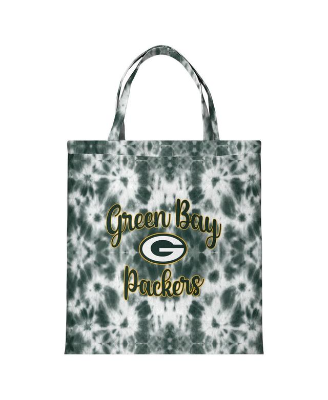 Womens Foco Green Bay Packers Script Wordmark Tote Bag Product Image