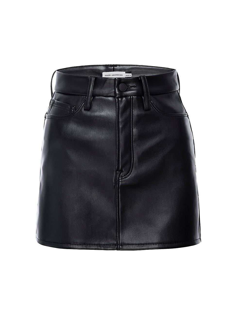 Womens Better Than Leather Miniskirt product image