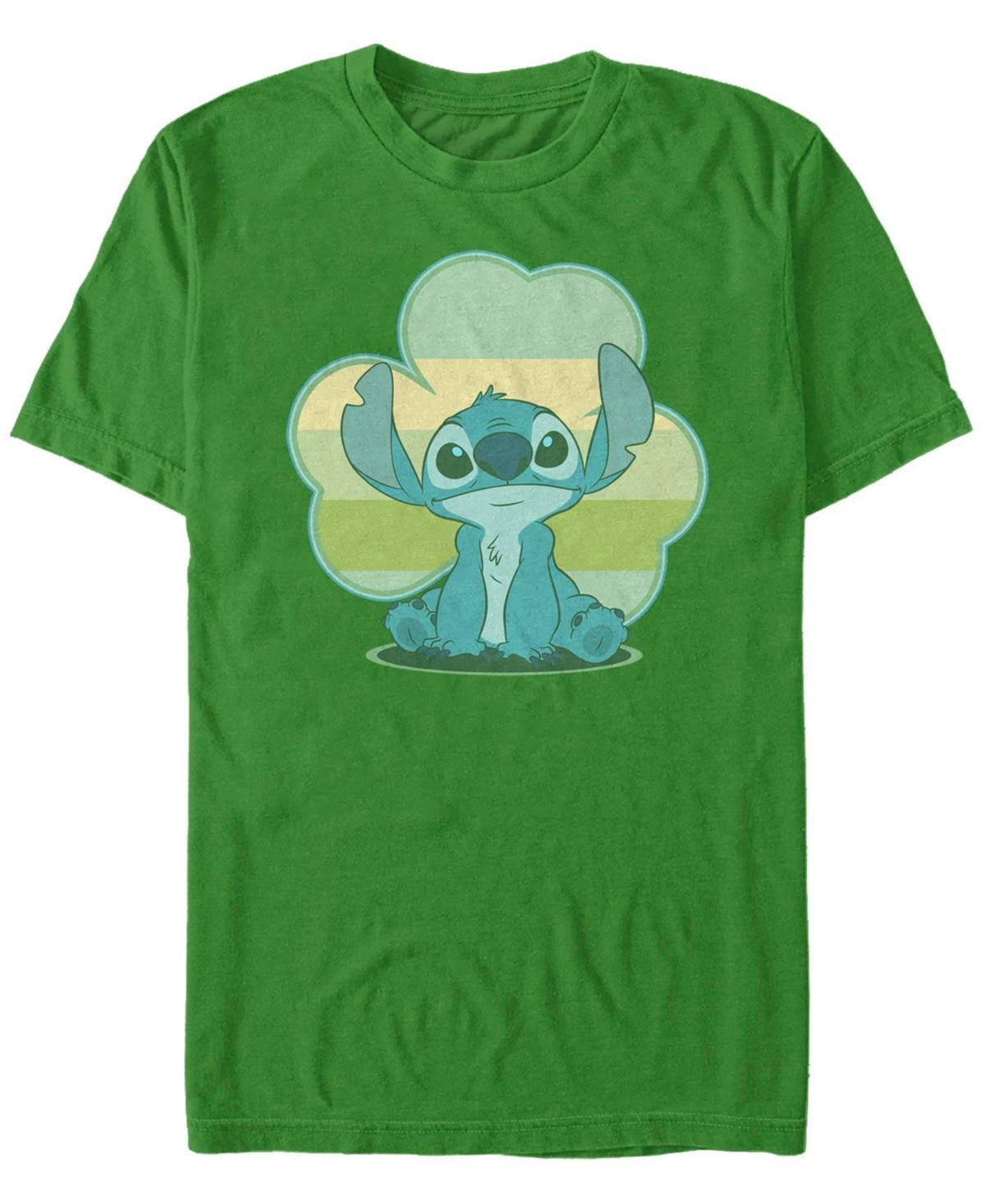 Mens Disney Lilo & Stitch St. Patricks Day Stitch Clover Tee Product Image