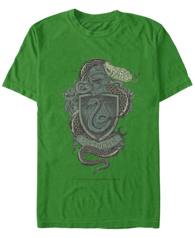 Fifth Sun Mens Slytherin Crest Short Sleeve Crew T-shirt Product Image