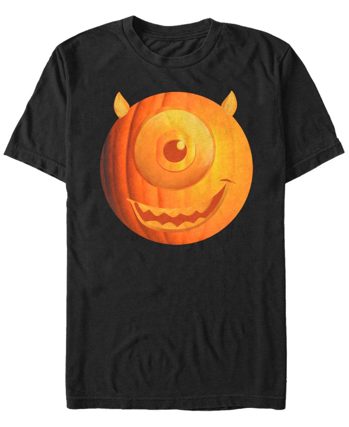 Mens Monsters University Mike Pumpkin Face Tee Product Image