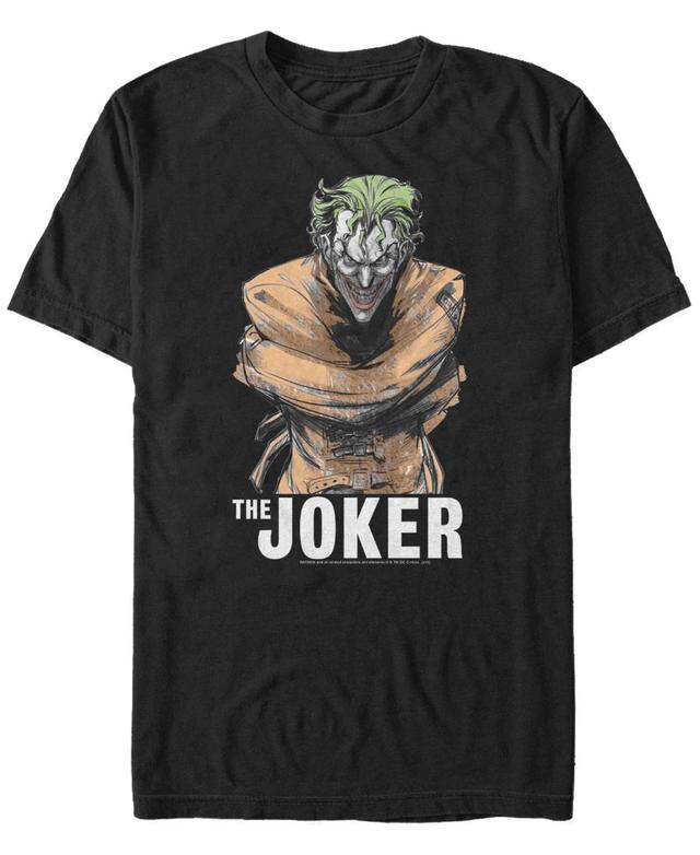 Fifth Sun Mens Batman Caged Joker Short Sleeve T-shirt Product Image