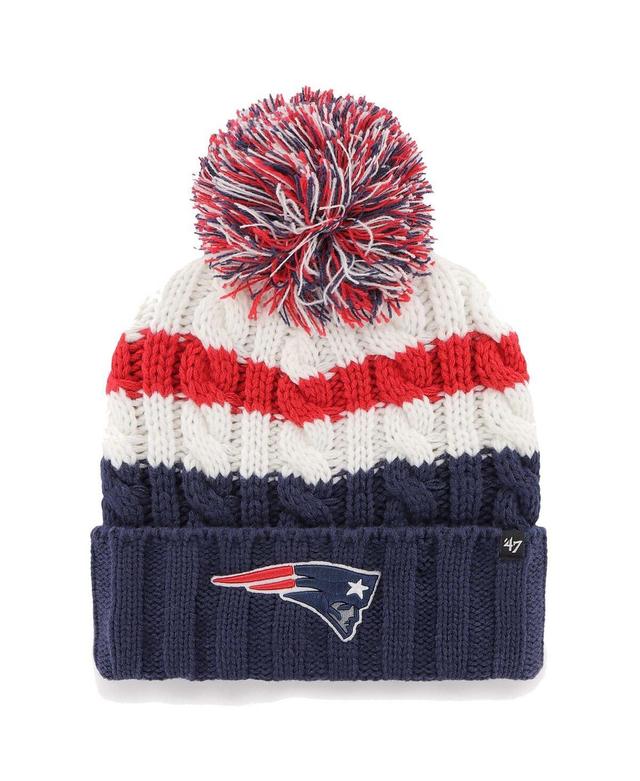 Womens 47 New England Patriots Ashfield Cuffed Knit Hat with Pom Product Image