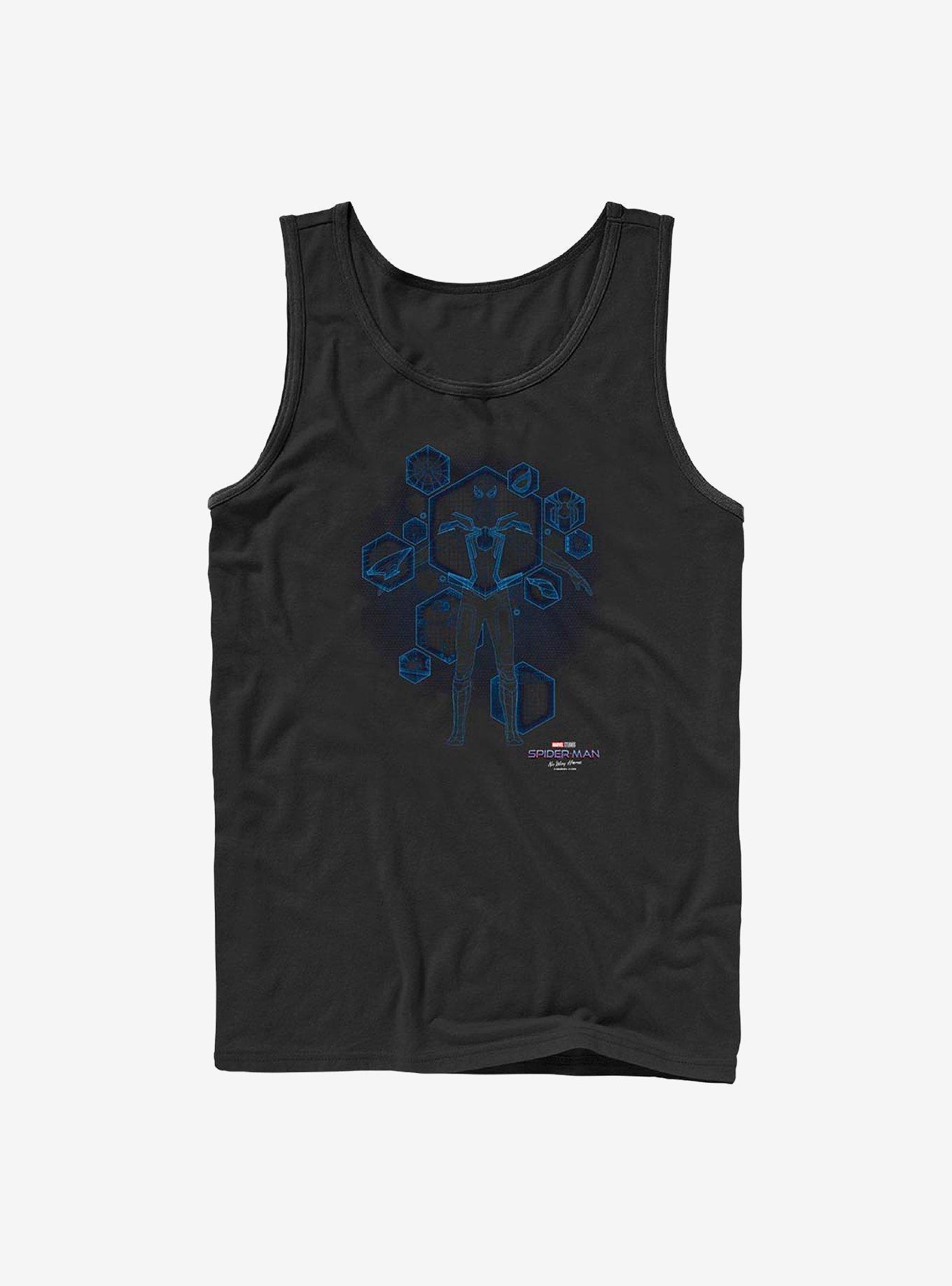 Marvel Spider-Man Blue Print Ready Tank Product Image