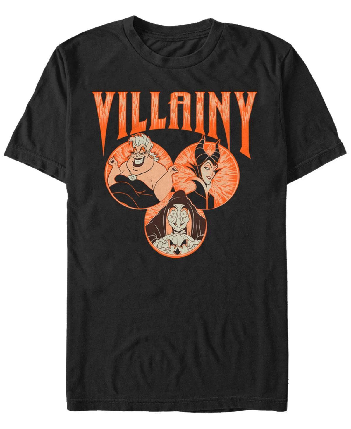 Disneys Villainy Mens Circle Portrait Tee Product Image