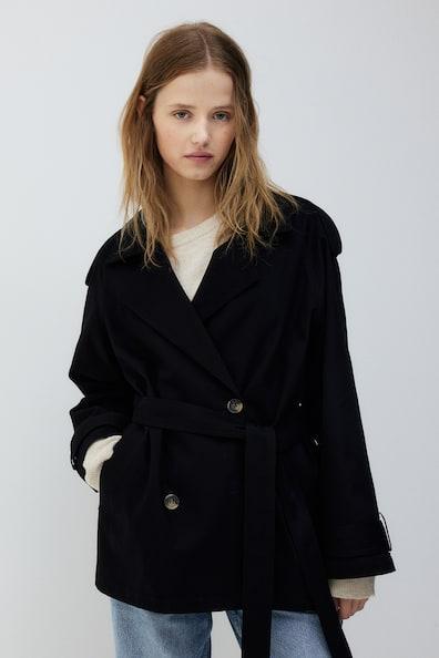 Short Trench Coat Product Image