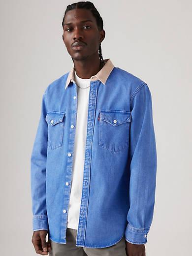 Levi's Fit Western Shirt Chambray - Men's Product Image