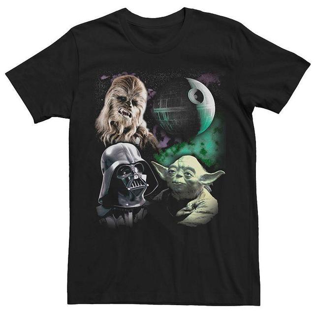 Mens Star Wars Chewbacca Galactic Group Shot Tee Product Image