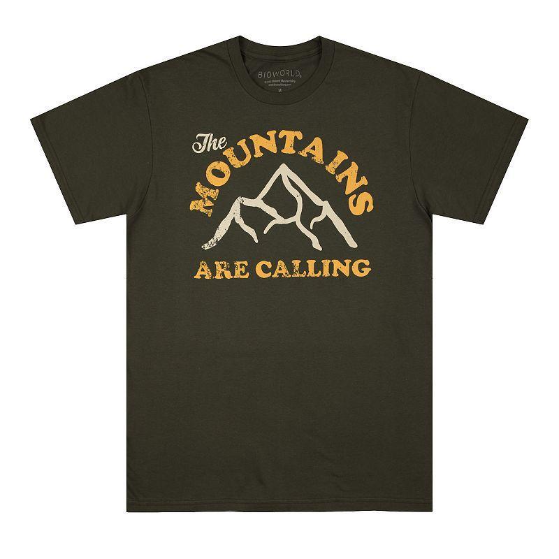 Mens The Mountains Are Calling Graphic Tee Product Image