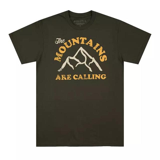 Mens The Mountains Are Calling Graphic Tee Product Image