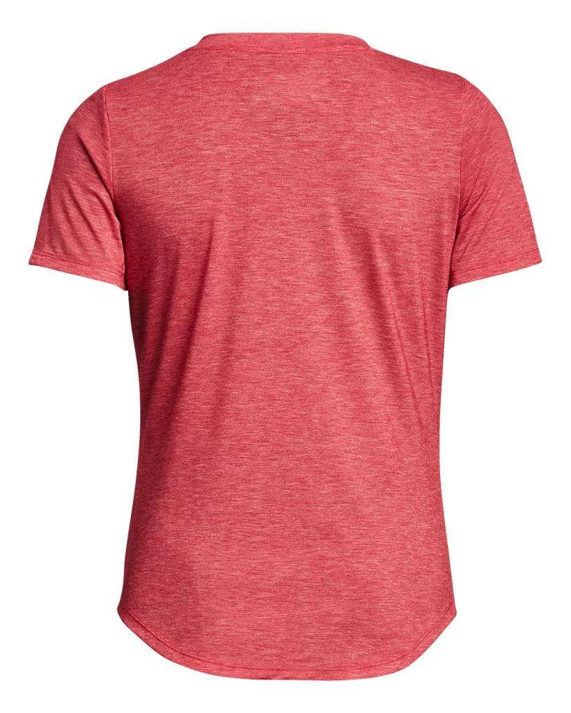 Women's UA Breezy Jersey Collegiate V-Neck T-Shirt Product Image