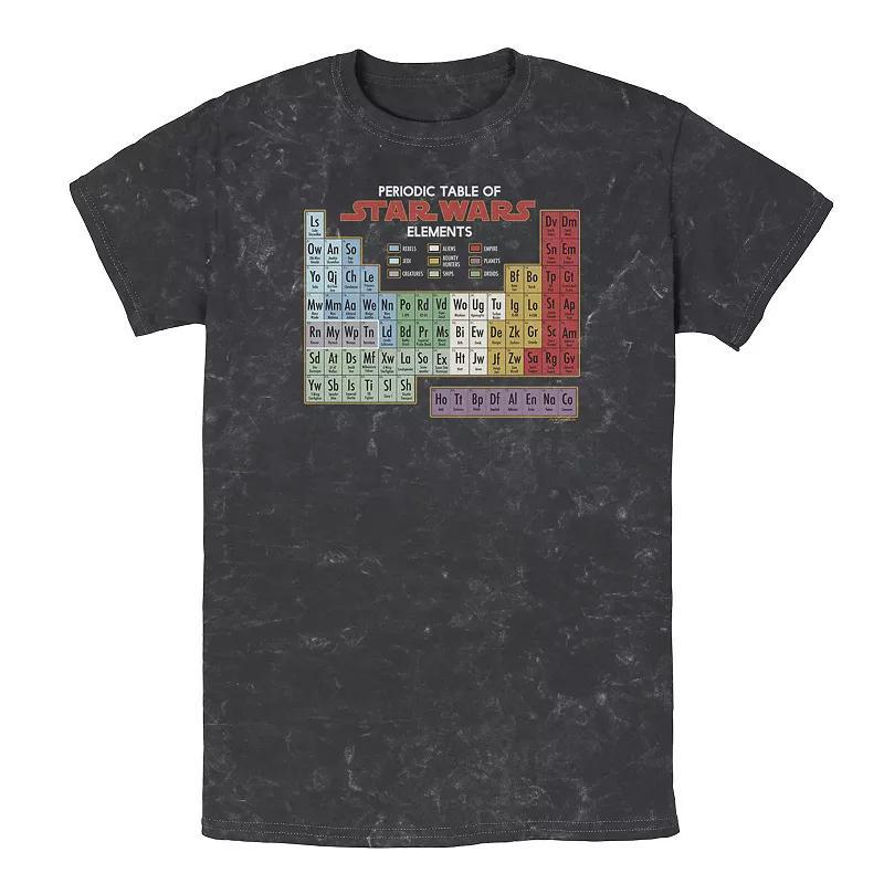 Mens Star Wars Periodic Table of Elements Tee Multicolor Product Image