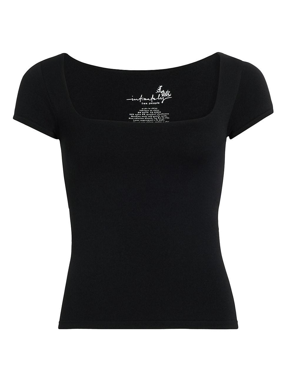 Womens Clean Lines Baby Tee Product Image