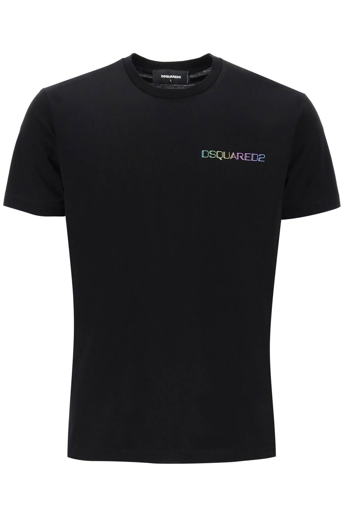 DSQUARED2 Printed Cool Fit T-shirt In Black Product Image