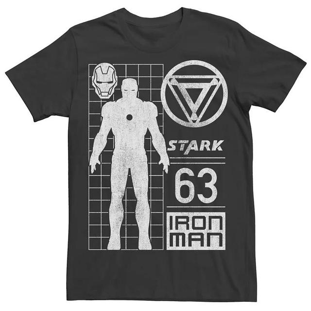 Mens Marvel Avengers Iron Man Stark Graphic Tee Product Image