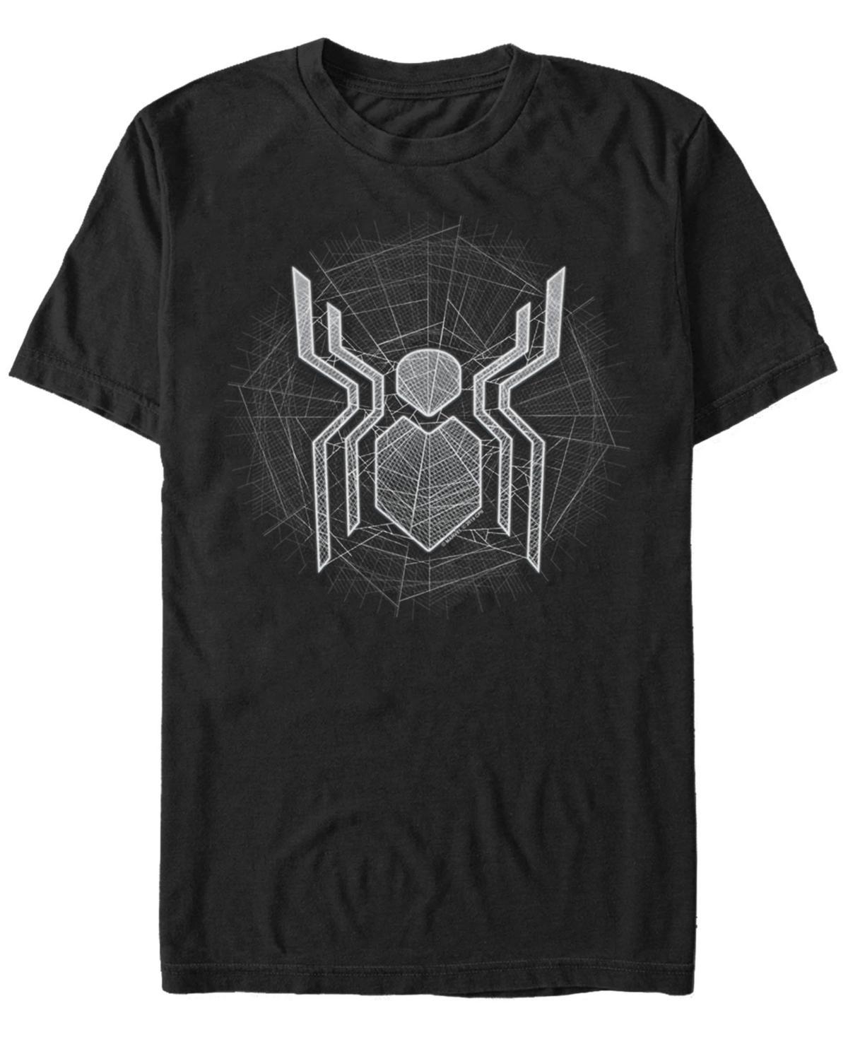 Mens Marvel Spider-Man Web Logo Tee Product Image