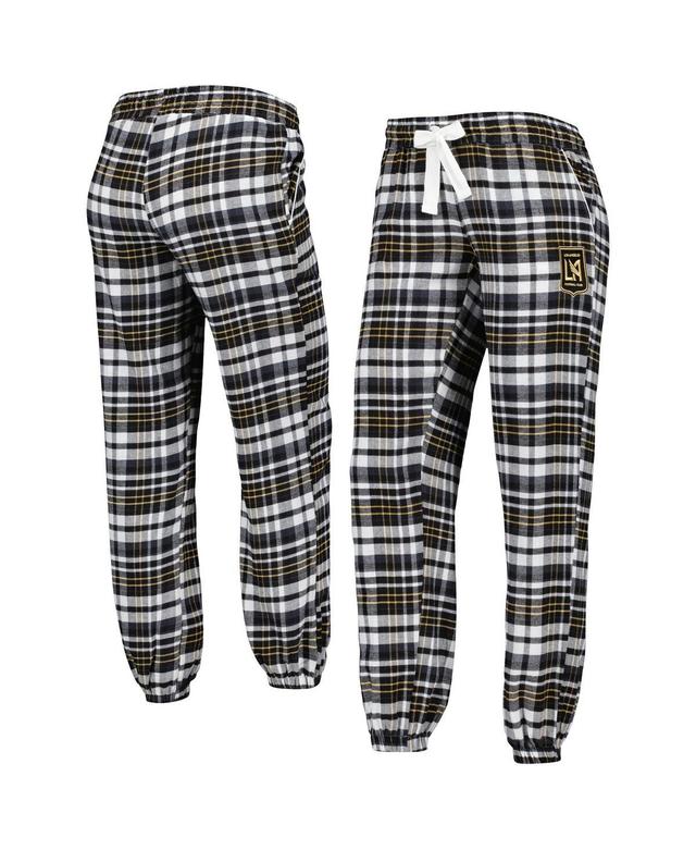 Womens Concepts Sport Black Lafc Mainstay Flannel Sleep Pants Product Image