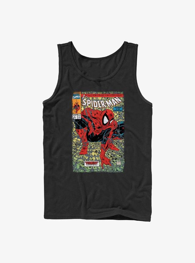 Marvel Spider-Man Torment Comic Cover Tank Product Image