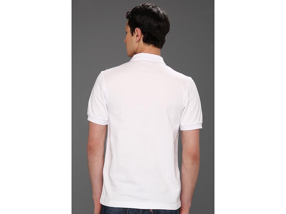 Fred Perry unisex plain polo shirt in white Product Image