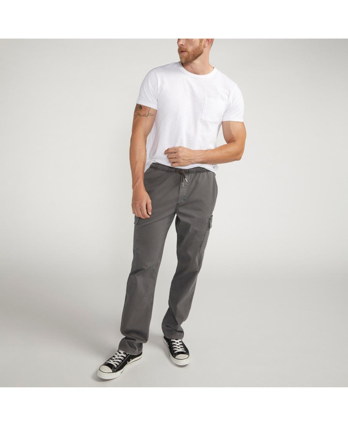 Silver Jeans Co. Mens Essential Twill Pull-On Cargo Pants Product Image