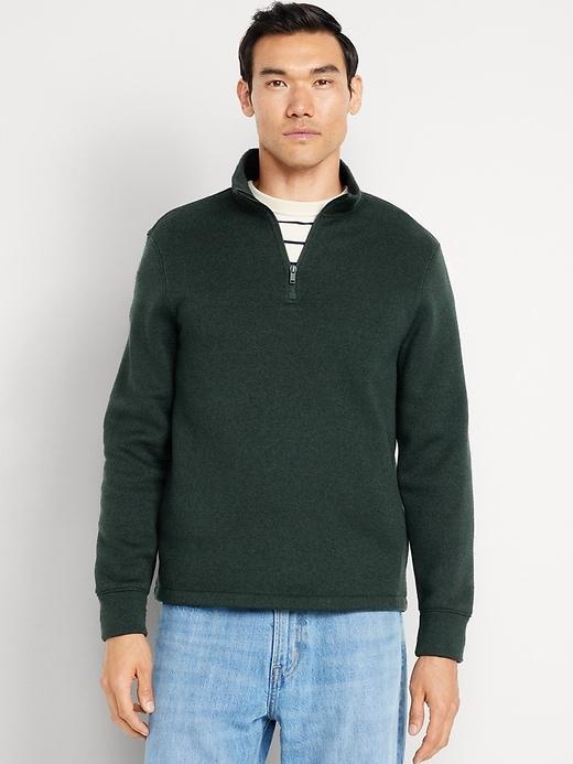 Quarter-Zip Sweater Product Image