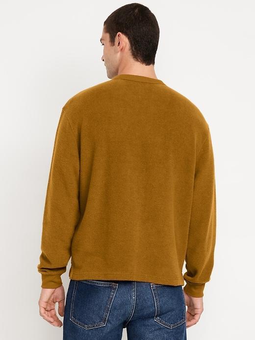 Terry Crew-Neck Sweatshirt Product Image