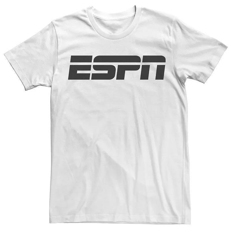 Big & Tall ESPN Black Logo Tee, Mens Product Image