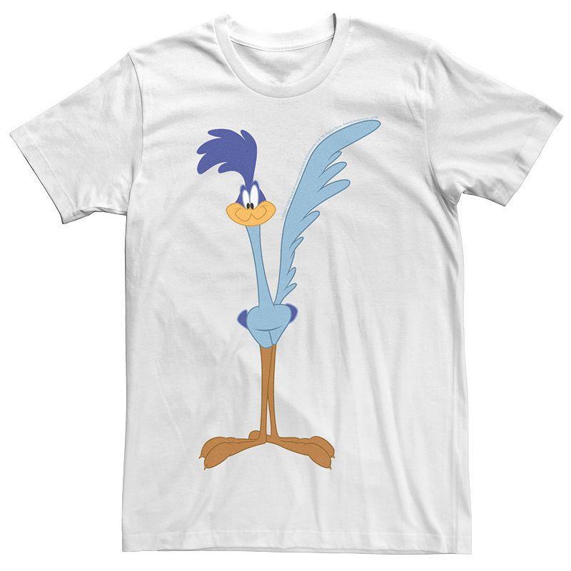 Mens Looney Tunes Road Runner Portrait Tee Athletic Grey Product Image