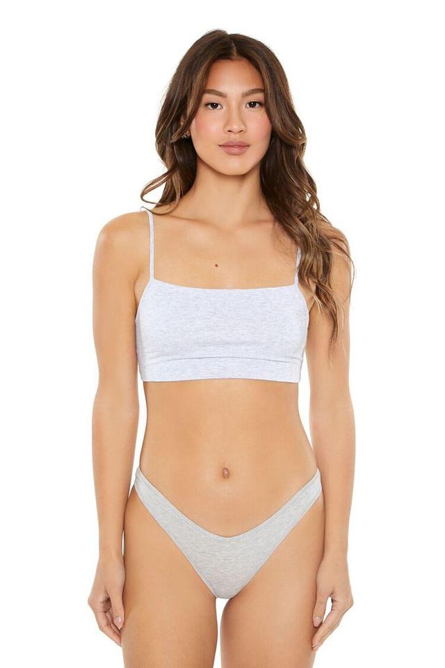 Cotton-Blend Bikini Panties | Forever 21 Product Image