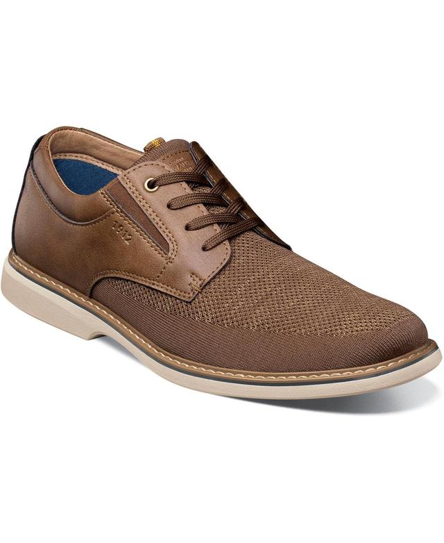 Nunn Bush Mens Otto Knit Plain Toe Oxford Shoes Product Image